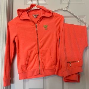 Girls Juicy Couture Tracksuit Size 8/10